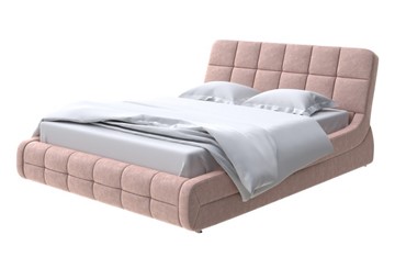 Кровать в спальню Corso-6 160х200, Флок (Бентлей Мокко) в Артеме