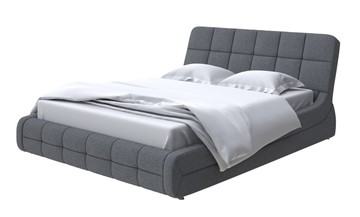 Спальная кровать Corso-6 160х200, Рогожка (Savana Grey) во Владивостоке