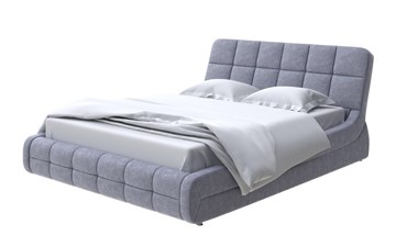 Кровать в спальню Corso-6 180х200, Флок (Бентлей Серый космос) во Владивостоке