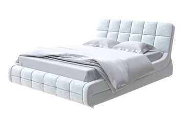 Кровать в спальню Corso-6 180х200, Флок (Бентлей Светло-серый) во Владивостоке