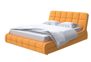 Кровать Corso-6 180х200, Велюр (Scandi Cotton 18 Шафран) во Владивостоке