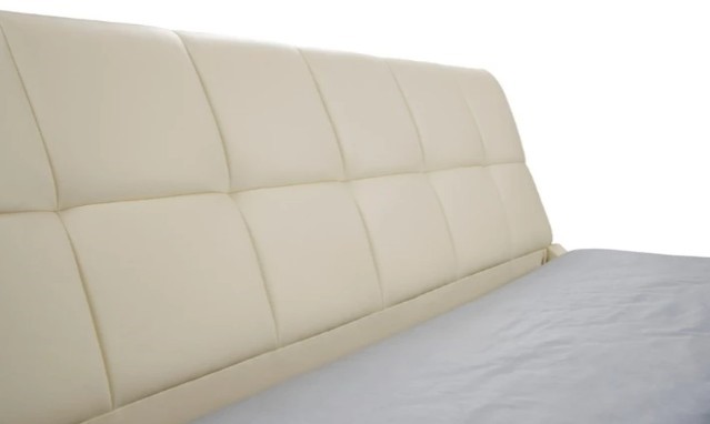 Кровать двуспальная Corso-6 200х200, Искусственная шерсть (Лама Лён) во Владивостоке - изображение 1