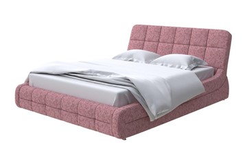 Кровать спальная Corso-6 200х200, Рогожка (Levis 62 Розовый) во Владивостоке