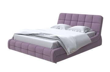 Спальная кровать Corso-6 200х200, Велюр (Ultra Сливовый) в Артеме