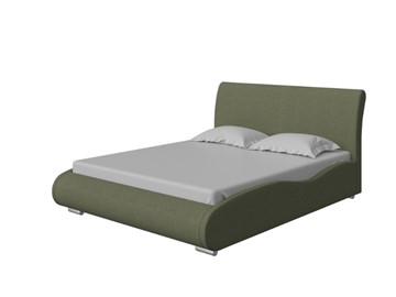 Кровать Corso-8 Lite 140x200, Искусственная шерсть (Лама Авокадо) в Артеме