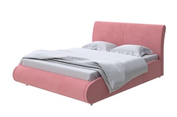 Кровать в спальню Corso-8 Lite 200x200, Велюр (Ultra Ягодный сорбет) во Владивостоке