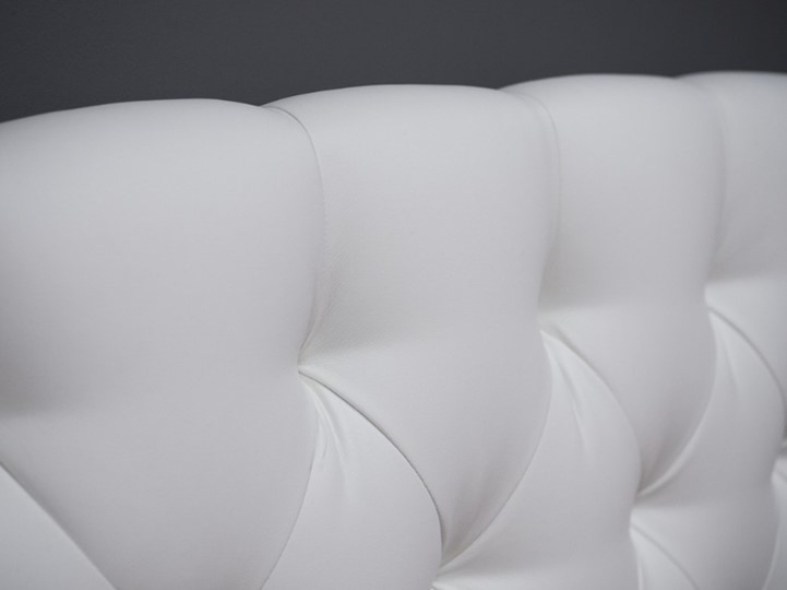 Кровать Dario Slim 160x200, Экокожа (Белый) во Владивостоке - изображение 2