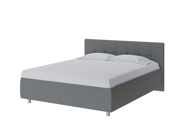 Двуспальная кровать Diamo 180х200, Рогожка (Savana Grey (серый)) во Владивостоке