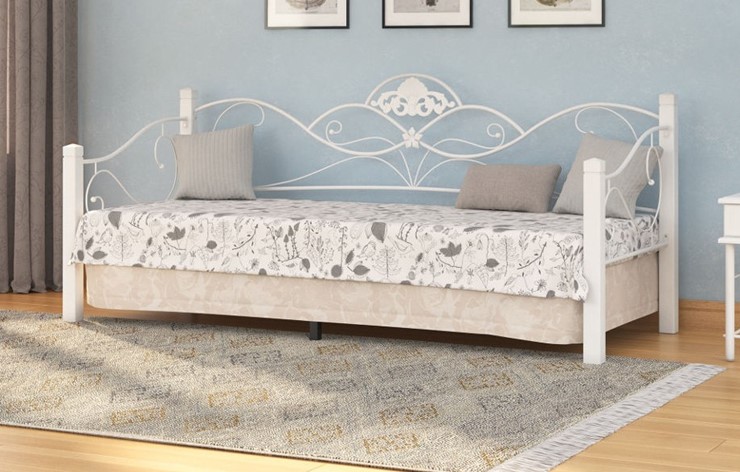 Кровать спальная Garda 2R софа 90х200, белый в Артеме - изображение 1