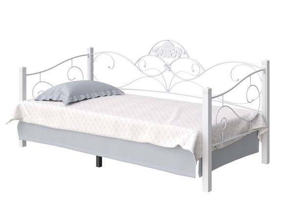 Кровать спальная Garda 2R софа 90х200, белый в Артеме - изображение