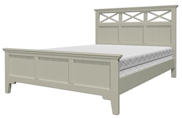 Кровать в спальню Грация-5 с фисташковым карнизом (Фисташковый) 160х200 в Артеме