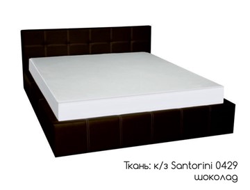 Кровать 2-спальная Грета 160х200 (шоколад) без основания в Артеме
