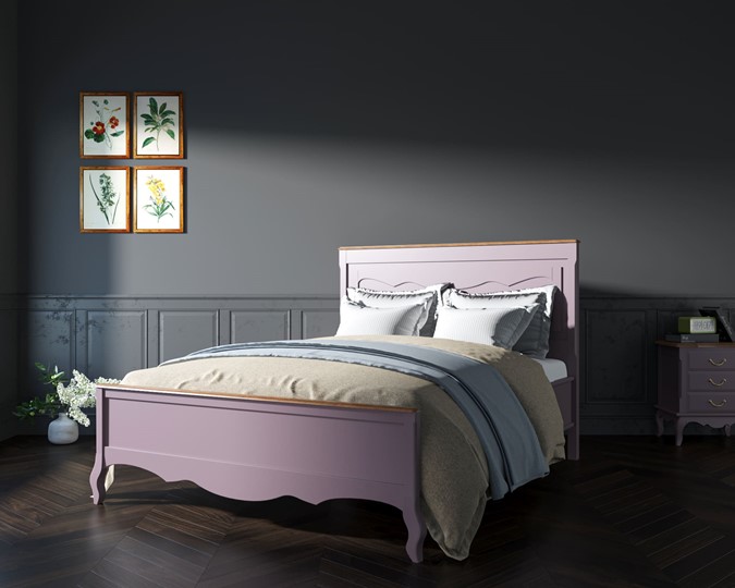 Кровать в спальню Leontina (ST9341/16L) Лавандовый в Артеме - изображение 1