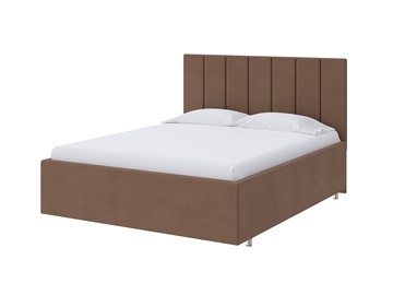 Кровать Modern Large 140х200, Велюр (Forest 514 Светло-коричневый) в Артеме