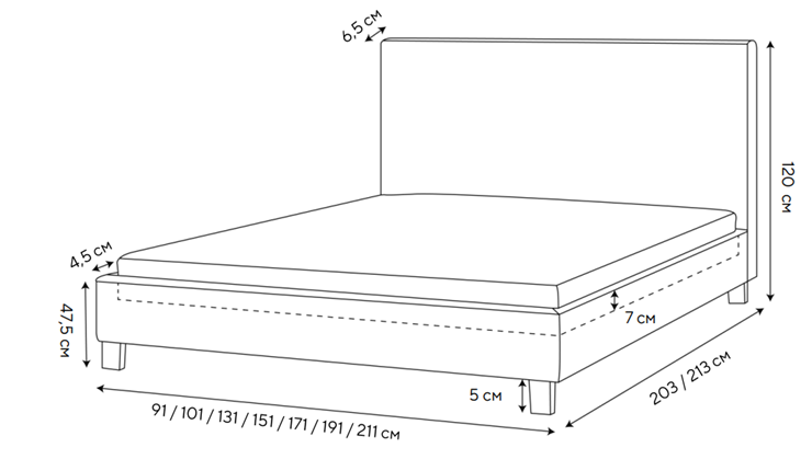 Кровать Modern Large 160х200, Велюр (Monopoly Мятный лёд (670)) в Уссурийске - изображение 1