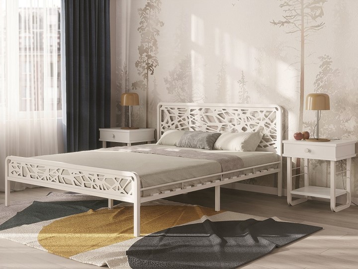 Кровать в спальню Орион, 1600, белый во Владивостоке - изображение 1