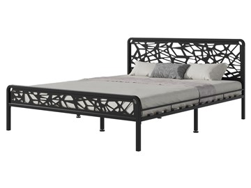 Кровать двуспальная Орион, 1600, черный в Уссурийске