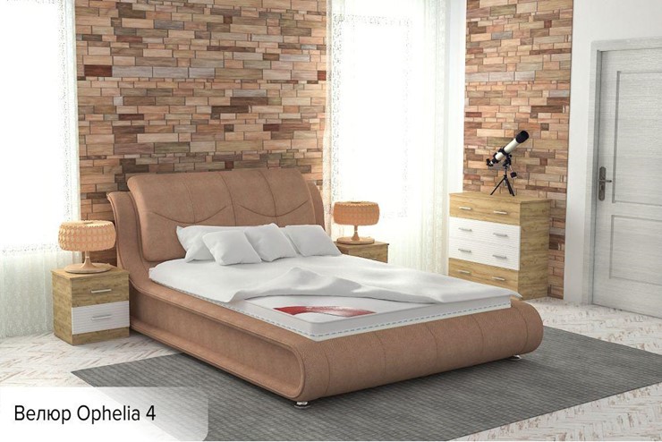 Кровать Сицилия 180х200 (с основанием) в Артеме - изображение 5