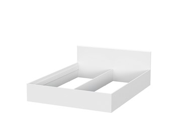 Кровать 2-спальная Токио (1,6х2,0), белый текстурный в Артеме