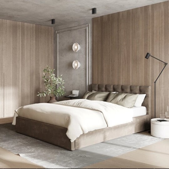 Спальная кровать Валенсия 1600 в Артеме - изображение 3