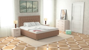 Кровать спальная Валенсия 160х200 (с основанием) в Артеме - предосмотр 3
