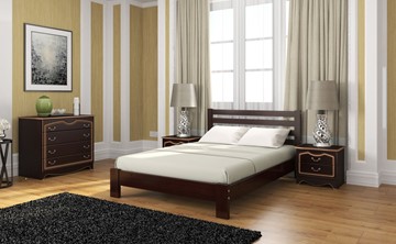 Кровать в спальню Вероника (Белый Античный) 160х200 во Владивостоке - предосмотр 4