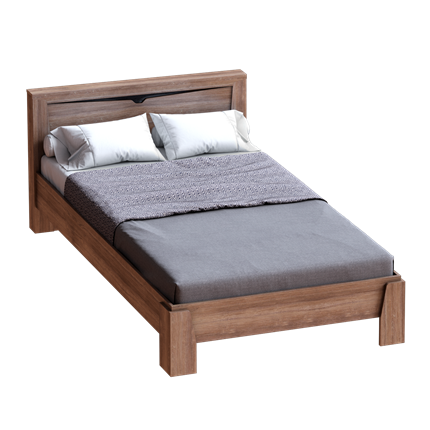 Кровать с основанием Соренто 1800, Дуб стирлинг в Артеме - изображение