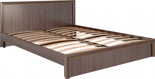 Кровать 2-спальная Беатрис М07 (Орех Гепланкт) в Артеме - изображение