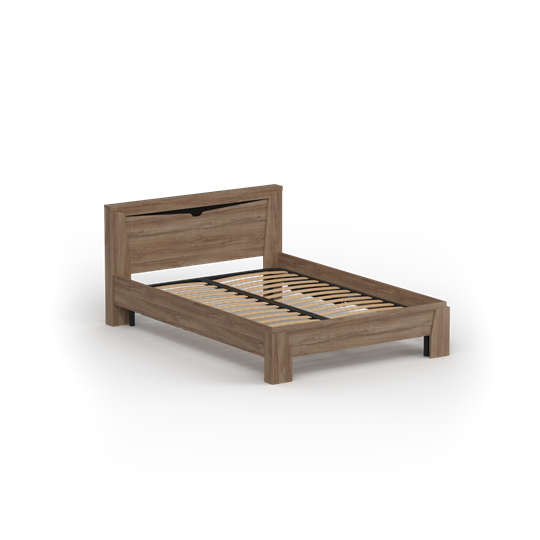 Кровать с основанием Соренто 1800, Дуб стирлинг в Артеме - изображение 1