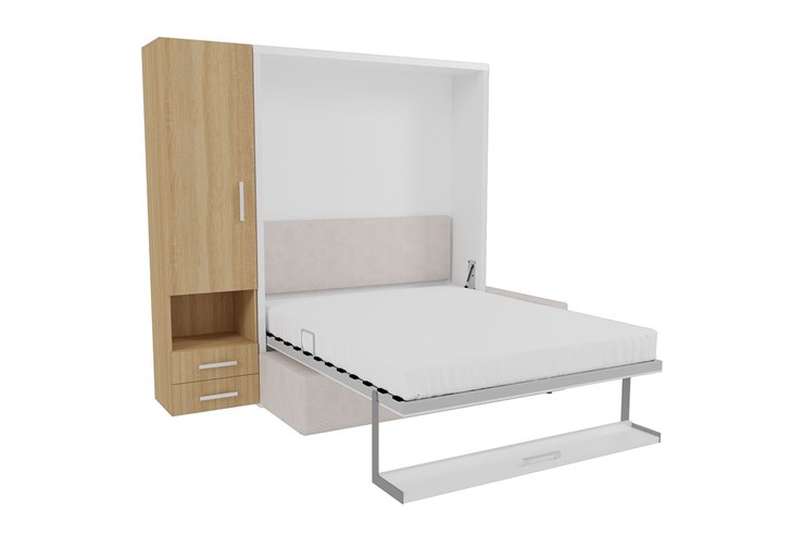 Кровать-трансформер Smart (ШЛ+К 1400), шкаф левый в Артеме - изображение 1