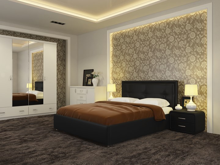 Кровать двуспальная Adele размер 180*200 с основанием во Владивостоке - изображение 1