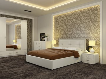 Кровать двуспальная Adele размер 180*200 с основанием во Владивостоке - предосмотр 2