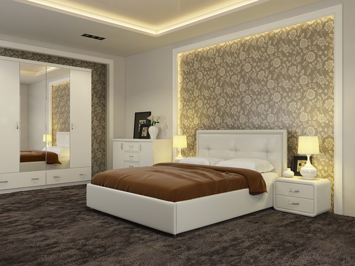 Кровать двуспальная Adele размер 180*200 с основанием во Владивостоке - изображение 2
