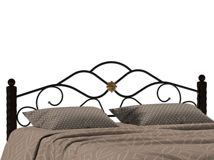 Спальная кровать Гарда 3, 160х200, черная в Уссурийске - изображение 3
