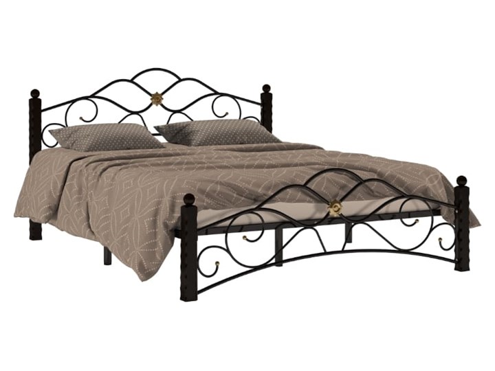 Спальная кровать Гарда 3, 160х200, черная в Артеме - изображение 1