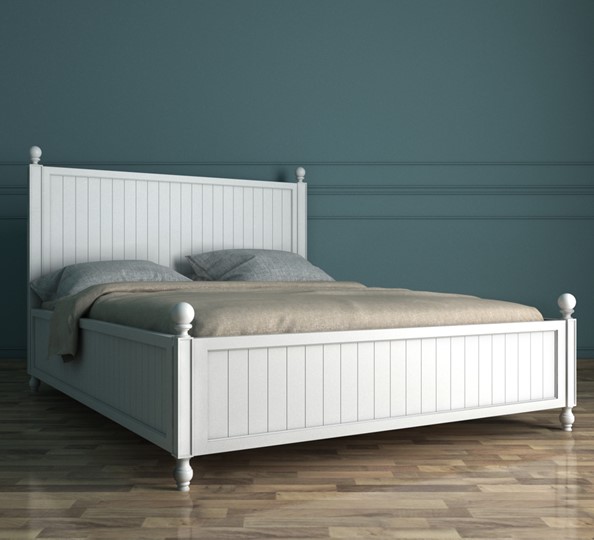 Кровать спальная Palermo, (PL1016), белый во Владивостоке - изображение 1