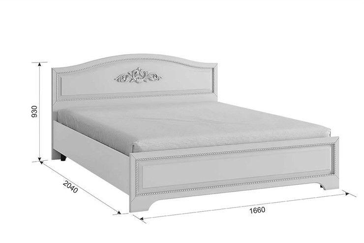 Кровать 2-спальная 1.6 (комфорт) Белла (1600х2000) в Артеме - изображение 4