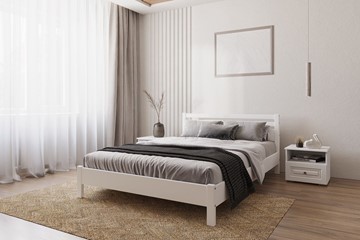 Кровать 1-спальная Милена (Белый античный) 120х200 в Артеме - предосмотр 2