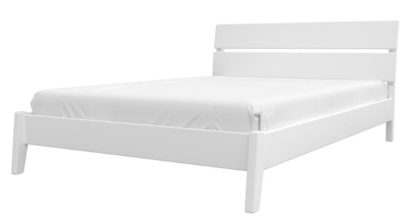 Кровать полутороспальная Дана (Белый Античный) 140х200 в Находке - изображение