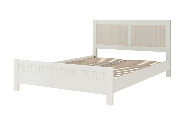 Кровать в спальню Фрида (белый античный) 160х200 в Артеме - изображение 1