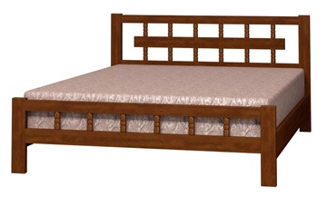 Кровать полутороспальная Натали-5 (Орех) 140х200 в Находке