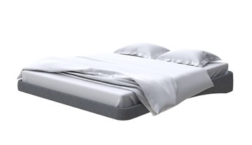 Парящая кровать 2-спальная 180х200, Рогожка (Savana Grey) в Артеме