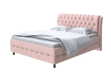 Кровать Como (Veda) 4 140х200, Велюр (Ultra Розовый мусс) в Артеме