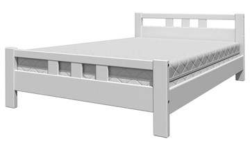 Кровать 1.5-спальная Вероника-2 (Белый Античный) 140х200 в Уссурийске