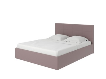 Двуспальная кровать с механизмом Alba 180х200, Рогожка (Тетра Слива) в Артеме