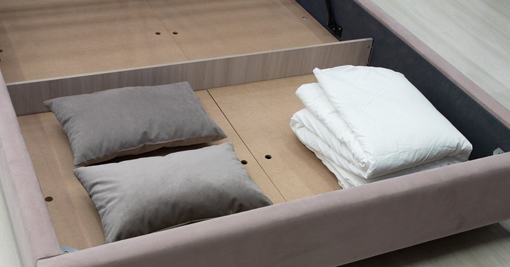Кровать с подъемным механизмом Мелисса 180,арт. Тори 45 велюр (ява) + кроватное дно во Владивостоке - изображение 7