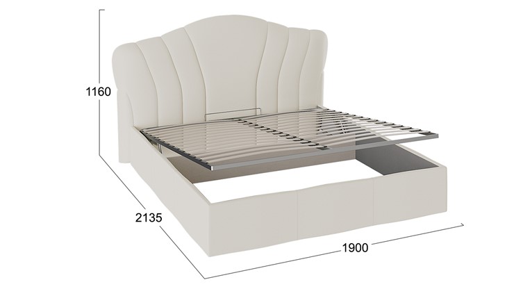 Кровать с подъемным механизмом Сабрина ТД-307.01.02 во Владивостоке - изображение 1