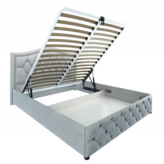 Кровать с ортопедическим основанием,  подъемным механизмом Tiara 140х200 в Артеме - изображение 1