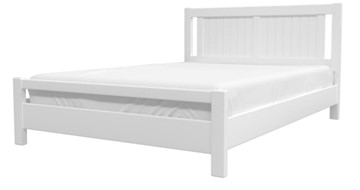 Кровать Ванесса из массива сосны (Белый Античный) 140х200 в Уссурийске