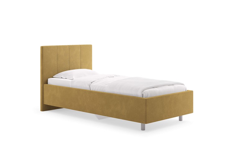 Спальная кровать Prato 90х200 с основанием в Уссурийске - изображение 9